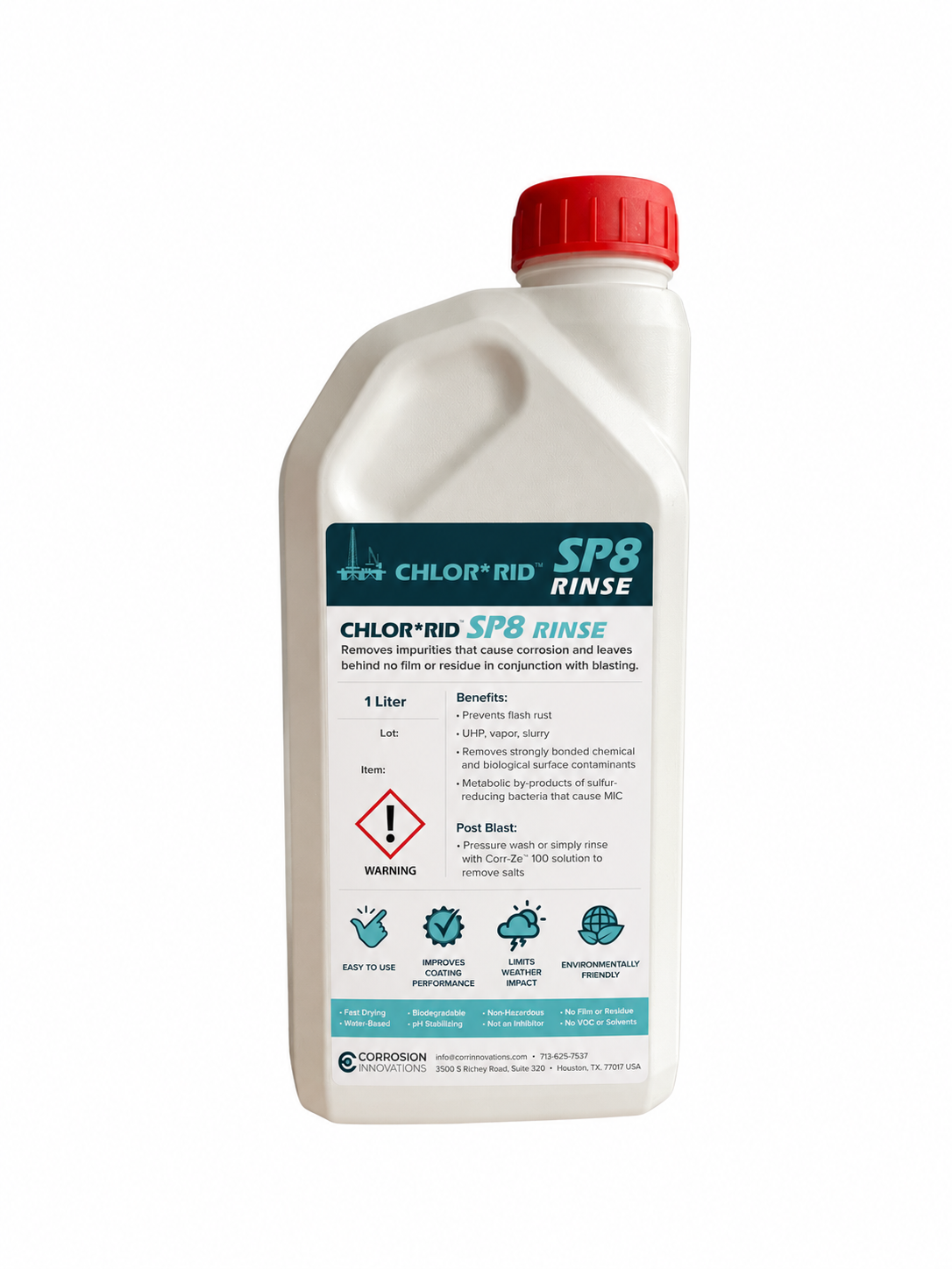 Chlor*Rid SP8 Rinse (1 Ltr)